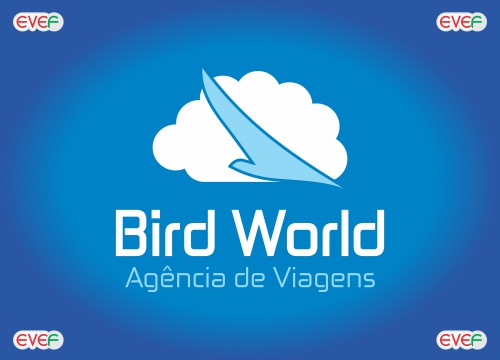 logotipo logomarca bird agencia de viagens